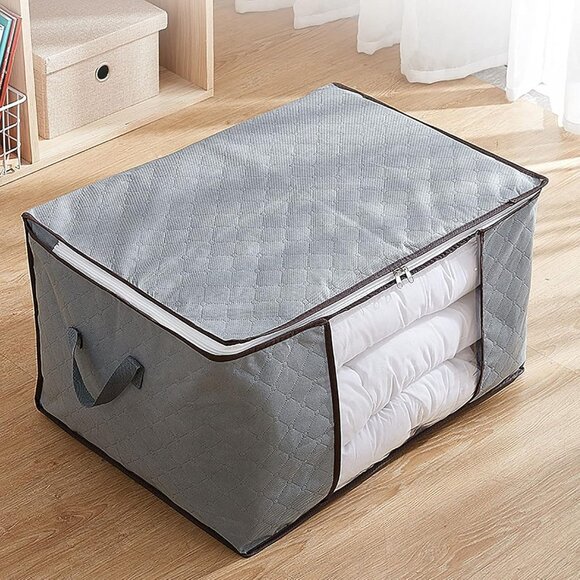 Large Storage Bag Set 3 Bedding Winter Clothes Storage Organization Space Saver - Picture 6 of 10